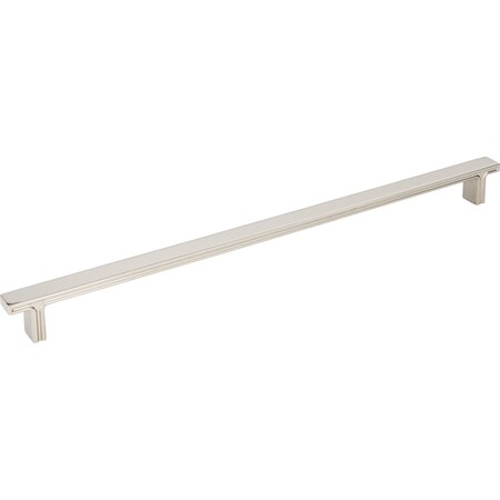 Jeffrey Alexander 320 mm Center-to-Center Polished Nickel Square Anwick Cabinet Pull 867-320NI